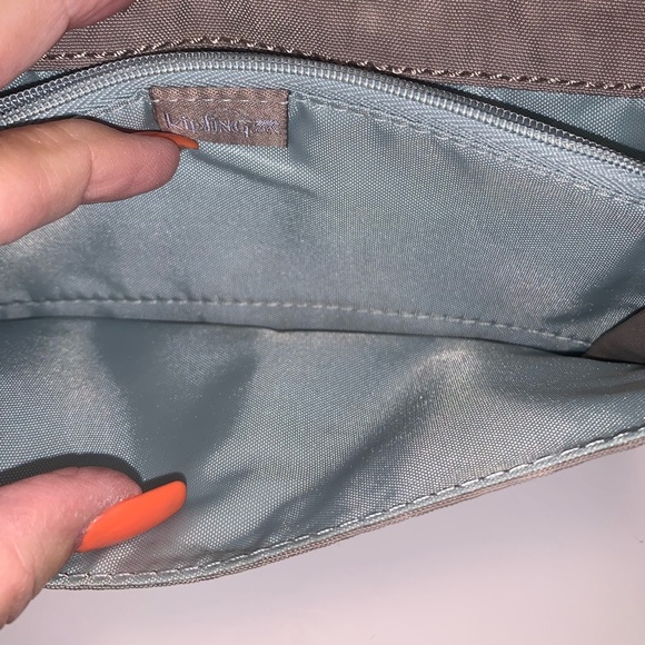 Kipling Clutch Wallet: Credit Cards: Cash: Zippered Pouch: Snap Closure - Picture 5 of 9
